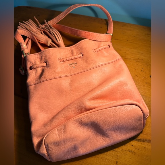 Fossil “Jules Tassel Drawstring” Bag - NWT - Picture 4 of 13